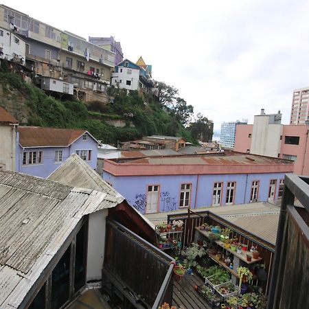 La Casa Del Puerto, Hostal Cultural, Cerro Alegre Valparaíso Exterior photo