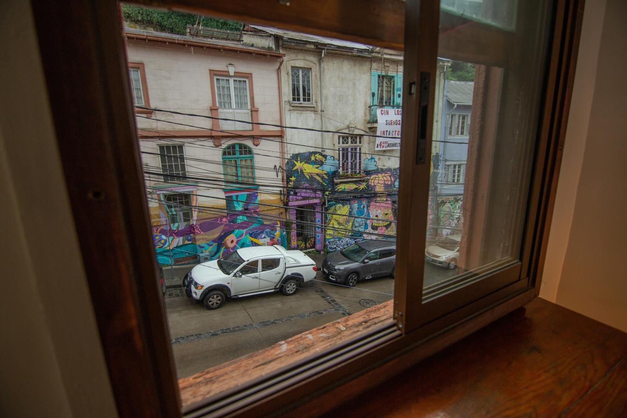 La Casa Del Puerto, Hostal Cultural, Cerro Alegre Valparaíso Exterior photo