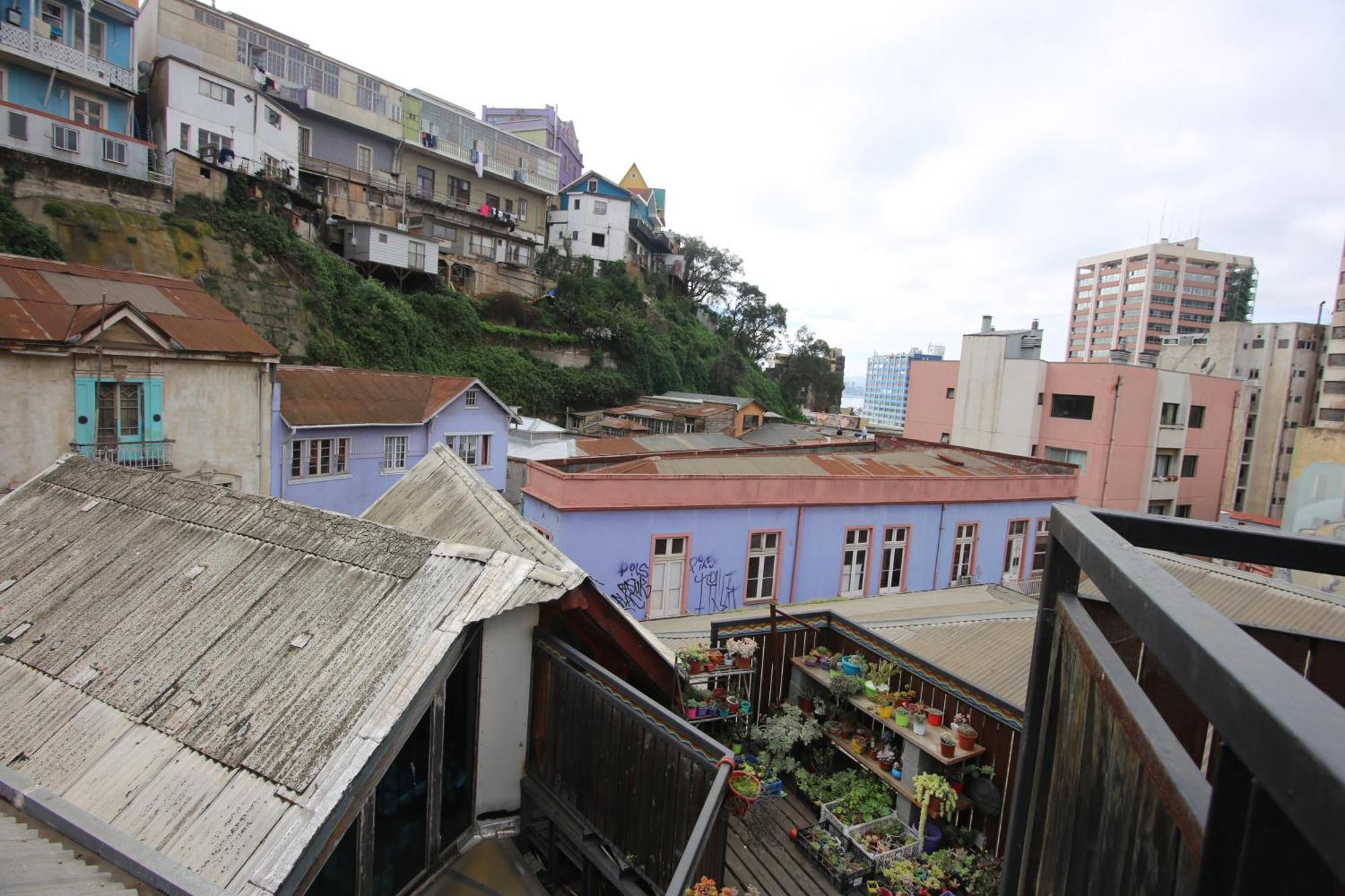 La Casa Del Puerto, Hostal Cultural, Cerro Alegre Valparaíso Exterior photo