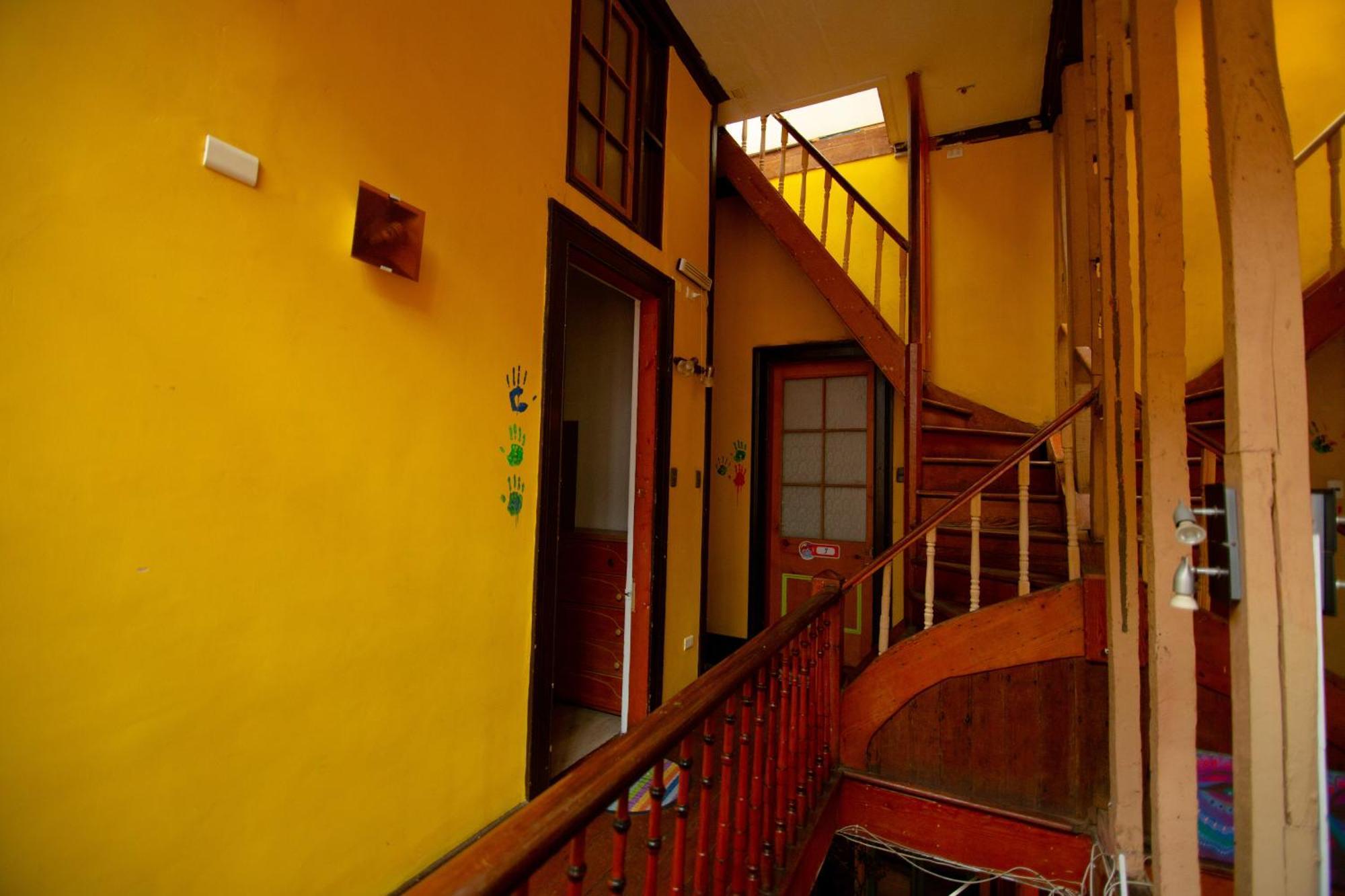 La Casa Del Puerto, Hostal Cultural, Cerro Alegre Valparaíso Exterior photo